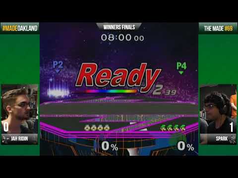 Jah Ridin(Luigi) vs Spark(Sheik) at The MADE #69 Winners Finals