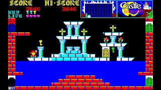 Sharp X1 Game: Castle Excellent / Castlequest (1985 ASCII)