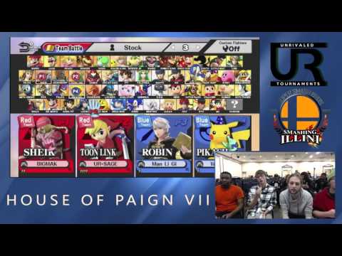 House of Paign VII Doubles  Winners Round 2 - UR | Big Mak + UR | Sage vs Man Li Gi + Wasabi