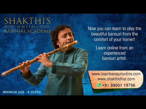 Shakthi's Online Bansuri Academy The Teachers vision