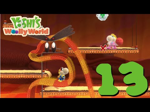 Lava Badge OP | Yoshi's Woolly World: Part 13 | Heroes Play
