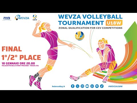 WEVZA U18W - FINAL 1°/2°: ITALY vs BELGIUM