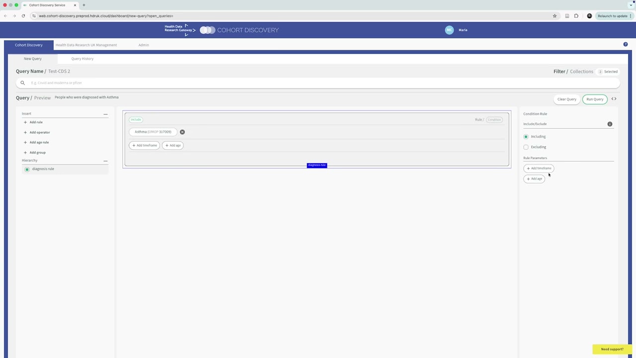 Cohort Discovery: Advanced Query Tutorial