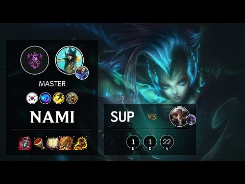 Nami Support vs Sett - KR Master Patch 10.9
