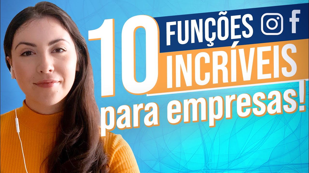 10 funcionalidades INCRÍVEIS para empresas no INSTAGRAM COMERCIAL [com atualização]