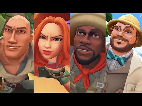 Jumanji: Epic Run - All Characters and Maps - Part 7 - YouTube