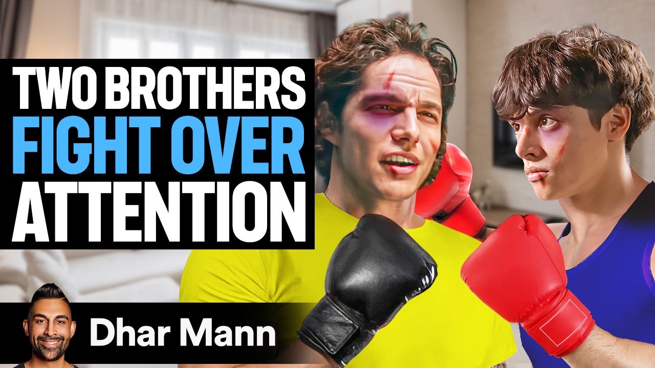 Two Brothers FIGHT OVER Attention | Dhar Mann Studios