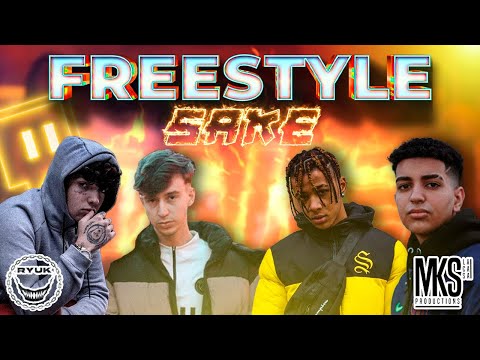 MOONKEY X NICKZZY X THE POING X NAKE DE FREESTYLE CON EL BEAT DE "SAKE"