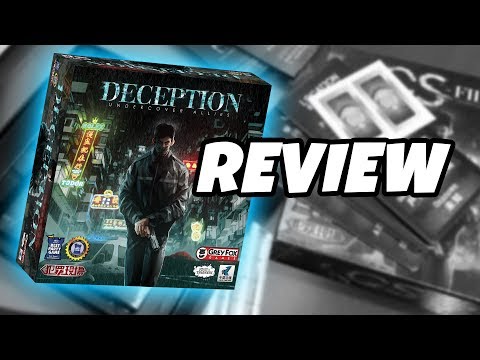 What's in the box...DECEPTION: UNDERCOVER ALLIES