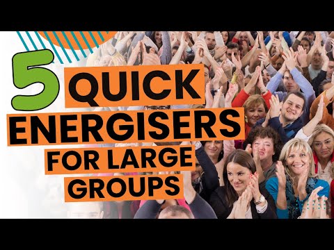 5 x Instant ENERGY BOOSTERS for Large Groups | playmeo