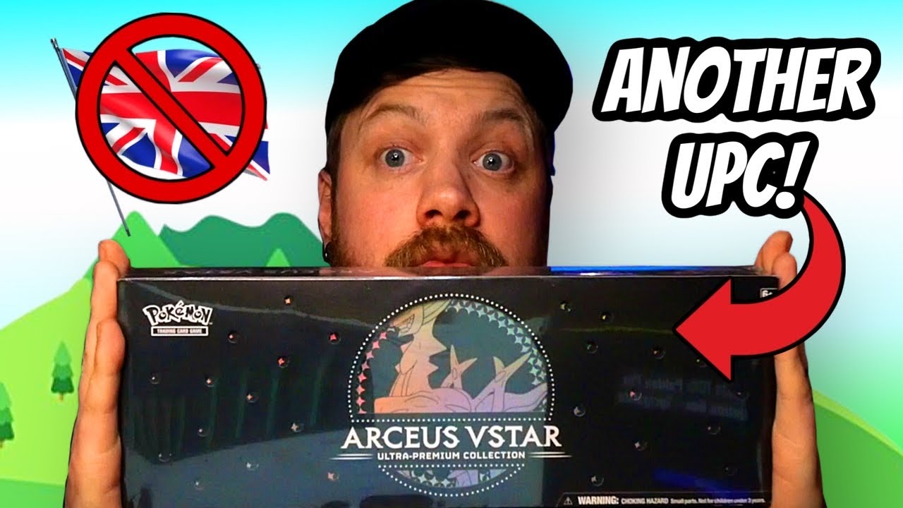 Not for the UK! Arceus VStar Ultra Premium Collection! Pokemon Card Opening - Pokemon GIVEAWAY!