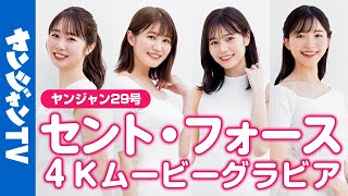 【4Kムービーグラビア】憧れのニュースキャスター集団！セント・フォース特集《第２弾》！知と美を兼ね備えた最強美女集団のお仕事モード＆オフモード撮影に最高画質で没入密着【メイキング】