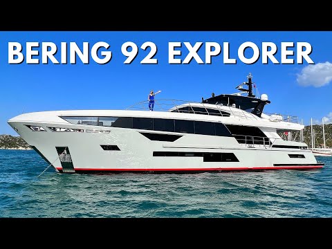 OUR YACHT Build UPDATE & BERING 92 EXPLORER SuperYacht Tour / EXPEDITION Liveaboard Trawler