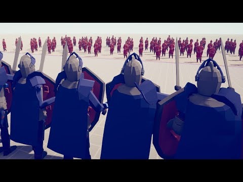 TABS | 100 Ice Archers vs 10 Knights In Slo Mo