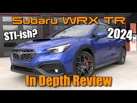 2024 Subaru WRX TR: Start Up, Test Drive & In Depth Review