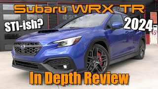 2024 Subaru WRX TR: Start Up, Test Drive & In Depth Review