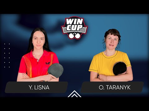 19:15 Yaroslava Lisna - Olena Taranyk West 4 WIN CUP 23.02.2024 | TABLE TENNIS WINCUP