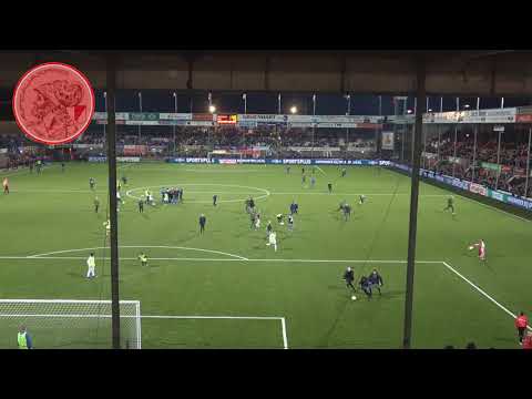 ASV De Dijk - Ajax ( 1-4 ) 25-10-2017 | Pitch Invasion