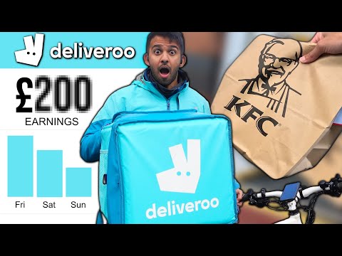 Day In The Life of a Deliveroo Rider - YouTube