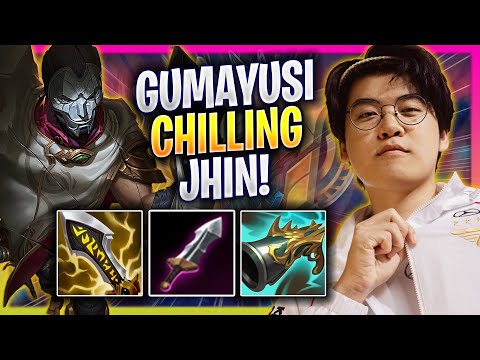 GUMAYUSI CHILLING WITH JHIN! - T1 Gumayusi Plays Jhin ADC vs Varus! | Season 2024
