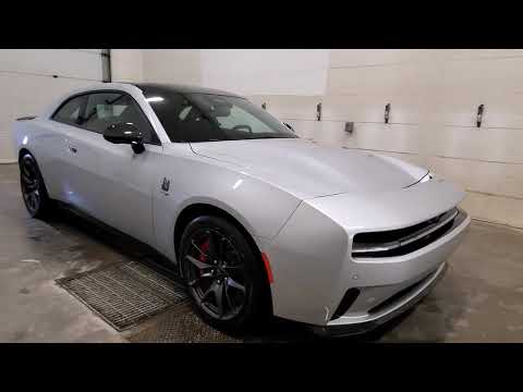 2024 Dodge Charger Daytona Scat Pack AWD in Gray for sale at Indian Head Chrysler Dodge Jeep Ram Ltd. in Indian Head, SK