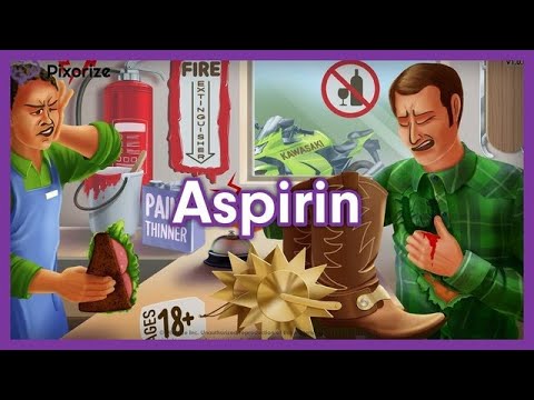 Aspirin Mnemonic for Nursing Pharmacology (NCLEX)