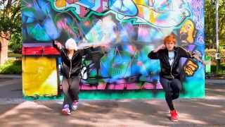 HD【めろちん&みうめ Miumelochin】パンダヒーロ踊ってみた！Panda Hero - GUMI