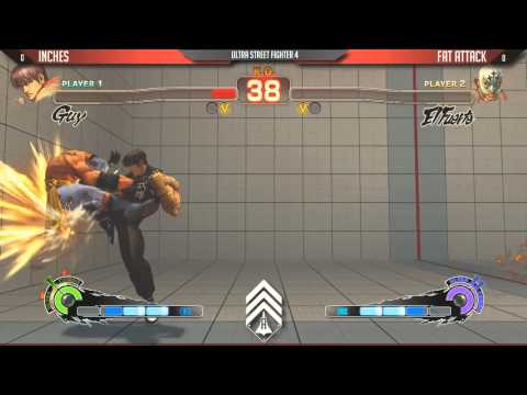 Xanadu Games Monthly 8/23/2014 - USF4 - Inches VS. Fat Attack