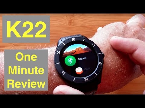 No.1 K22 Basic Android Smartwatch Low Price No Calling: One Minute Overview
