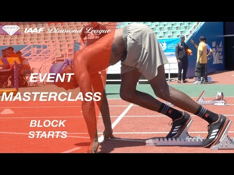 Event Masterclass: How to drive out the blocks - IAAF Diamond League