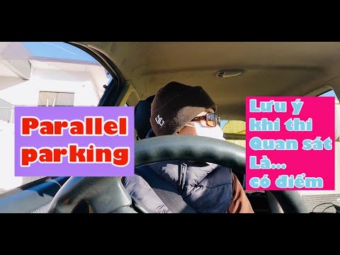 Thao tác cần biết khi thi lái xe ở Úc | Parallel Parking | Miss Hiển