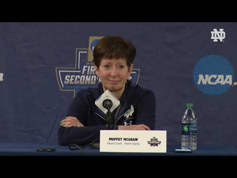 @ndwbb | Muffet McGraw Press Conference - NCAA Tournament Media Day 1 (2019)