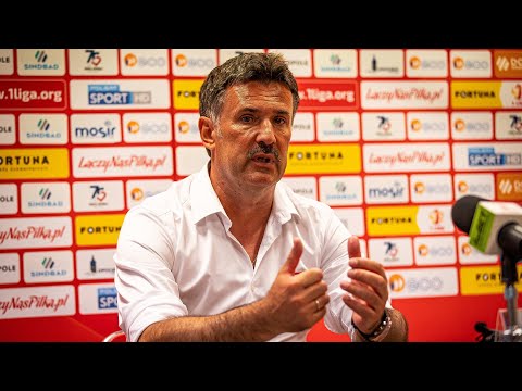 Konferencja po meczu Odra Opole - ŁKS