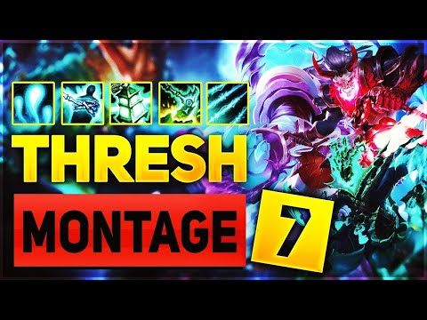 THRESH MONTAGE #7 / RANK KOREA / BEST THRESH PLAYS 2021/ 쓰레쉬 하이라이트