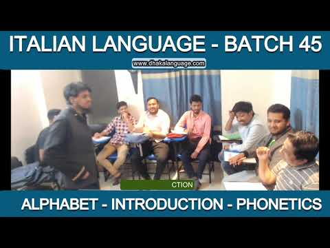 Italian class video 5 at Shield Language Academy