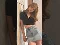 This denim skirt is everything #otd #outfit #ootd #fashion #shorts