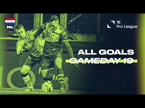 1B Pro League | Alle doelpunten speeldag 19