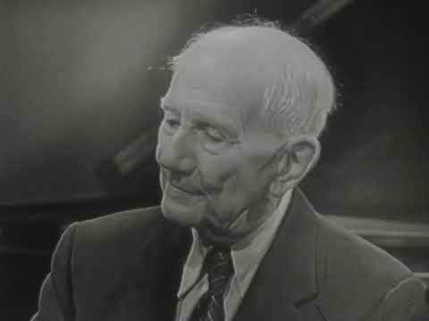 Dohnányi talks about Brahms and Liszt (1957)