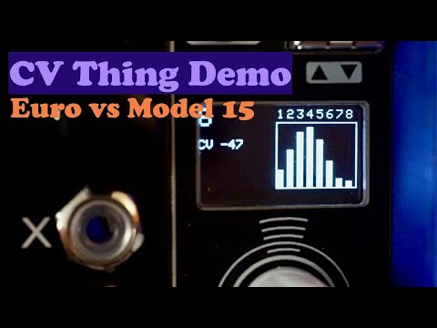 Befaco CV Thing Demo - Eurorack meets Model 15 app