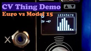 Video thumbnail for Befaco CV Thing Demo - Eurorack meets Model 15 app by Synth Diy Guy