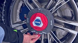 Snehové reťaze SERVOSTAR SUV (RSC 910 V) (4X4, SUV, dodávky) (kovové) 2ks (PEWAG)