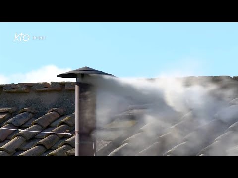 White smoke #Conclave - May 8, 2025