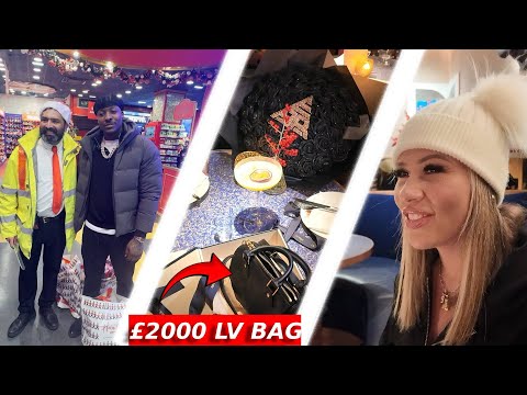 Louis Vuitton Raffle Winner, Christmas Eve shopping & Studio Session with Skeamer