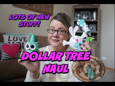 DOLLAR TREE HAUL 1/31/18 | LOTS OF NEW STUFF! Video