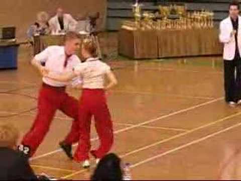 Lindy Hop semifinal + final, fast round