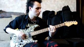 Video thumbnail for Fender Splatter Stratocaster Standard by Гитарная мастерская Андрея Смолина