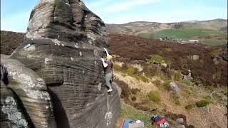 Video thumbnail: Touch, 7a. Peak District