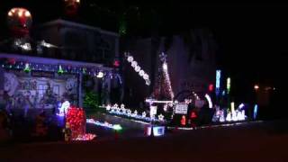 Our 60,000 LED Christmas Lights Dance "Turn The World" by Book Of Love