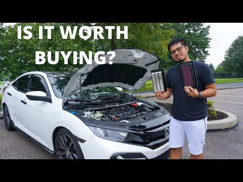 K&N FILTER INSTALL  FOR 10th GEN HONDA CIVIC SPORT HATCHBACK 1.5L T