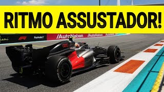 BORTOLETO FORTE NA CORRIDA! AUDI PROJETA RITMO DE CORRIDA MELHOR QUE RITMO DE CLASSIFICAÇÃO!
